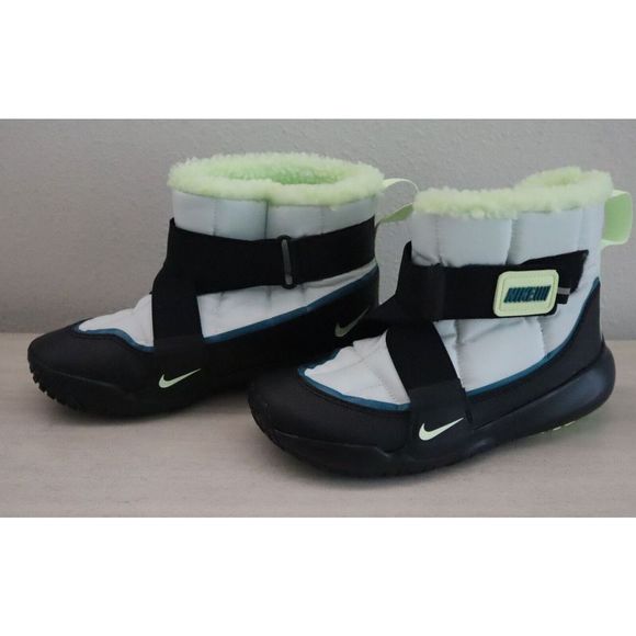 Nike DD0303 Toddler Sz 12.5C Black/Green Flex Advance Winter Snow Boots $72+ - Picture 2 of 6